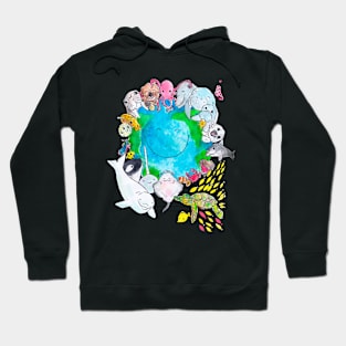 Happy Ocean Planet - Hoodie